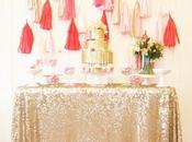 Ombre Pink Gold Glitter Bridal Shower Maven