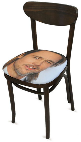 My Faves Journal Brad Pitt Chair