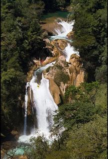 Kayakers Drop Five Successive Falls In Mexico