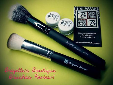 Brigette's Boutique Makeup Brushes Review