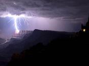 Lightning Hitting Grand Canyon