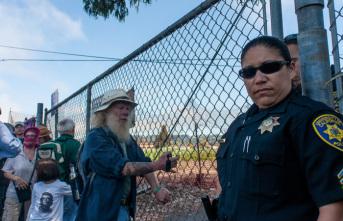 In August, protesters attempting to harvest crops were originally unable to enter the Gill Tract due to a locked gate and the police. They later entered through another entrance. http://www.dailycal.org