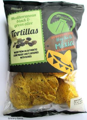 M&S; Mediterranean Black & Green Olive Tortillas