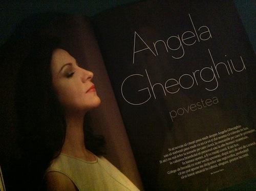 Angela Gheorghiu, Unlimited - cover story in Forbes magazine