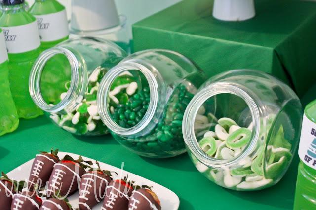 Football Themed 50th Birthday Party