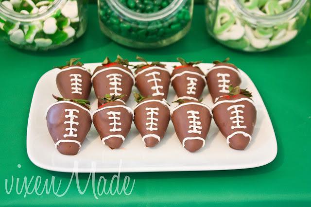 Football Themed 50th Birthday Party