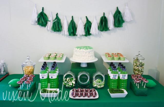 Football Themed 50th Birthday Party