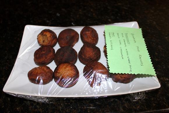 Banana Mini Rounds (Banana Ebelskivers)