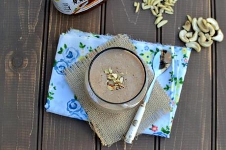 Banana Nutella Nut Milkshake