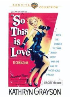 Kathryn Grayson in So This is Love poster