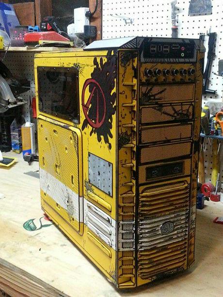 This Borderlands 2 PC Case Mod is Totally Awesome borderlands-2-pc-case-mod