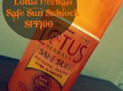 REVIEW: Lotus Herbals Safe Ultra Sunblock 100.