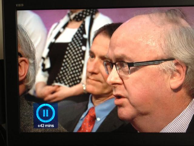 134/365 Twiddling my thumbs on Newsnight Scotland