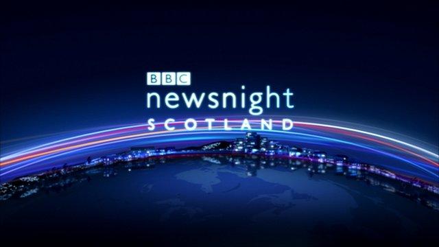 134/365 Twiddling my thumbs on Newsnight Scotland