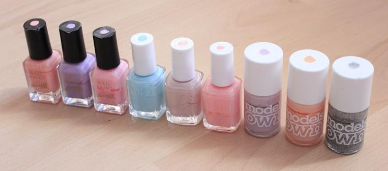 My most used nail polishes