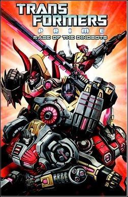 Transformers: Prime – Rage of the Dinobots Cover