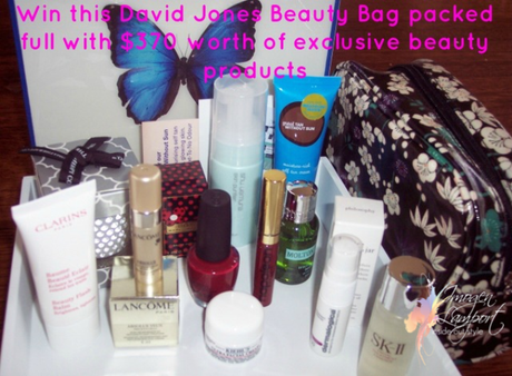 Win a Beauty Bag worth $370 from David Jones Win this fabulous beauty bag from David Jones