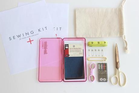 Sewing kit DIY & template