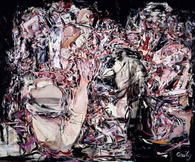 Trouble in Paradise 1999 by Cecily Brown 