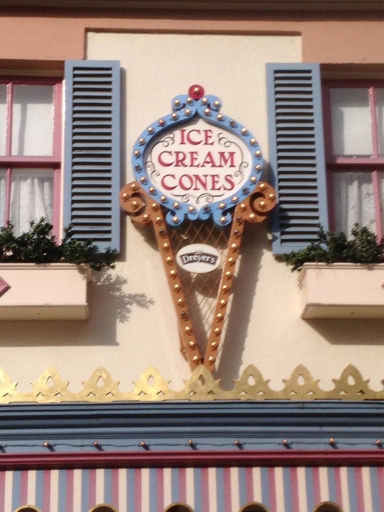 Disney Ice Cream Cones