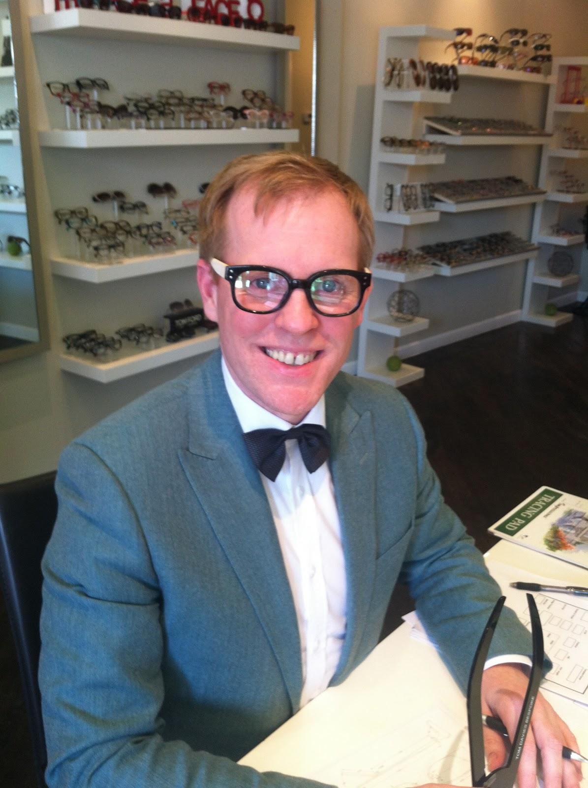 tom davies bespoke glasses