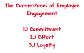 Cornerstones of employee engagement