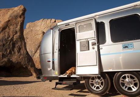 Rent an Airstream for a customized travel vacation experience. The interiors of the Airstreams were designed by architect Christopher Deam. 