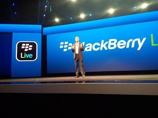 Blackberry service on android and ios