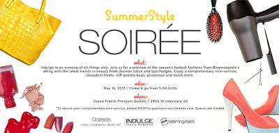 You're Invited to Learn the Hottest Looks for Texas' Hottest Season with Summer Style Soiree TONIGHT