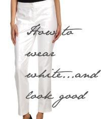 How to wear white 