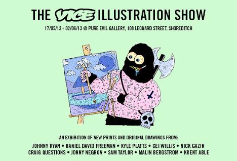 The Vice Illustration Show at Pure Evil Gallery
