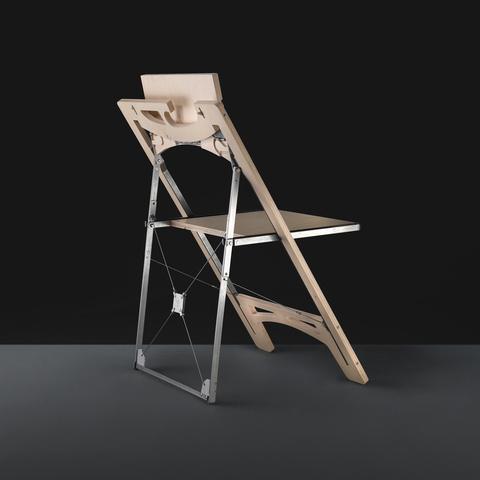 modern folding chair for small spaces by folditure