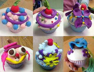 Model Magic Cupcakes