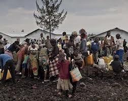 Displaced people in North Kivu