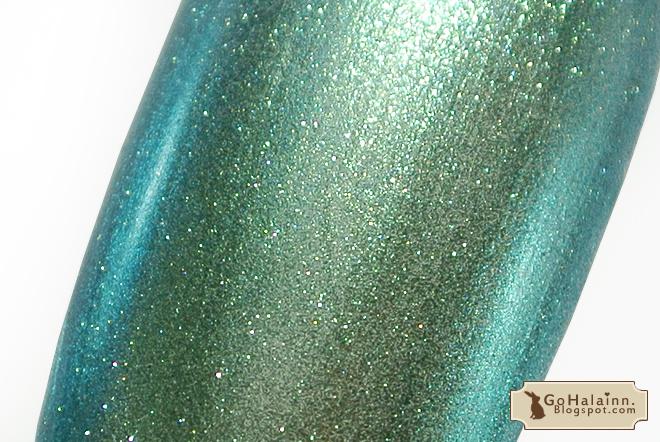 Peripera Perfume Nail P027 Metallic Green Review