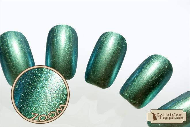 Peripera Perfume Nail P027 Metallic Green Review