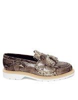 Snake Charmer:  ASOS Made in England Tassel Loafers in Snake