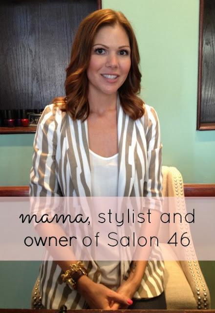 Busy mama hair  — short, warm and wavy at Salon 46