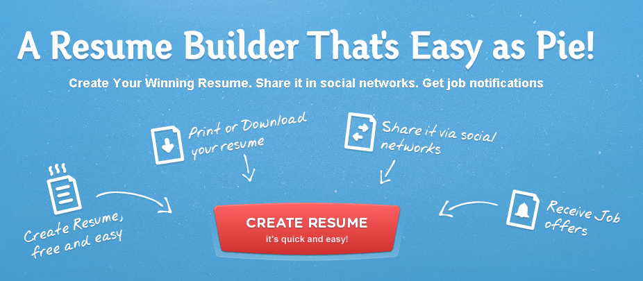 resume baking - resume builder