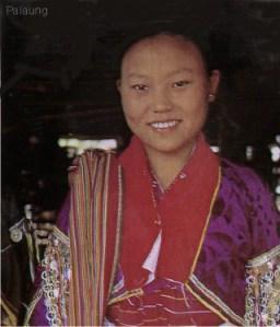 Palaung, a group from southern China and Thailand. Note resemblance to Tai.