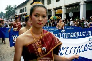 A very beautiful Laotian girl.