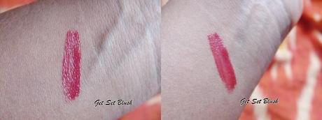 MUA Intense Glosses in Stolen Kisses - Review, Swatches,On my lips,FOTD