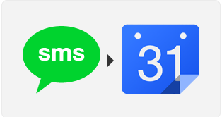 Quick-add google calendar events via SMS just by tagging #cal and adding time - IFTTT recipe