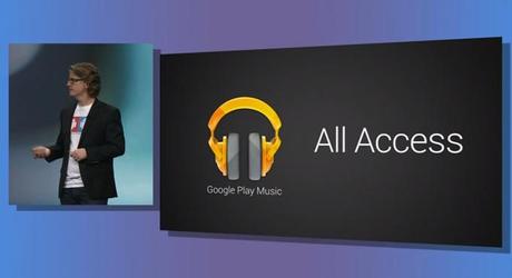 google play music at i/o 2013
