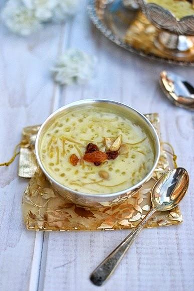 Vermicelli-Sago Kheer