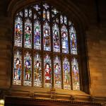 Stained glass windows at the great hall @ Sydney University