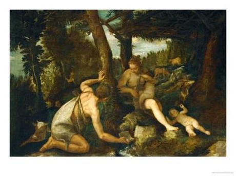 Adam and Eve after the expulsion from paradise © Paolo Veronese