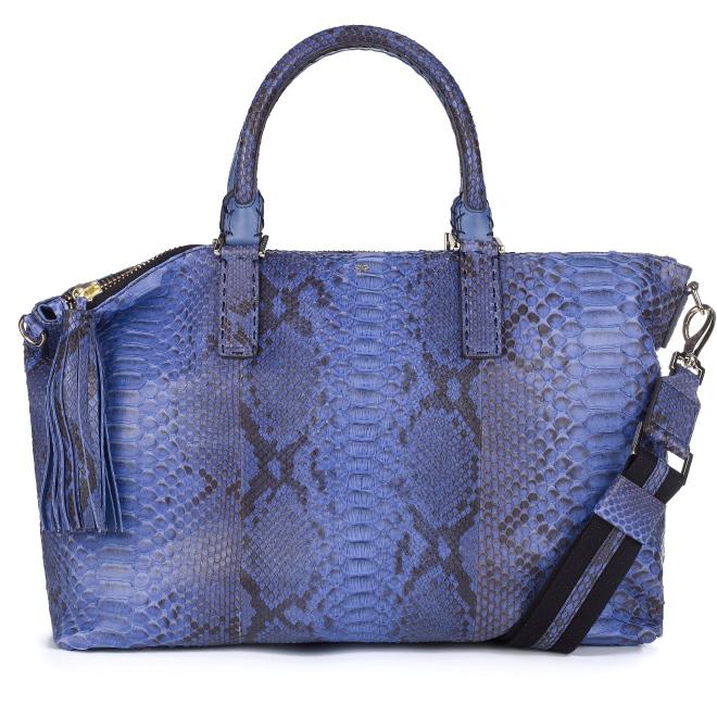 Huxley Tote Python Blue_highres