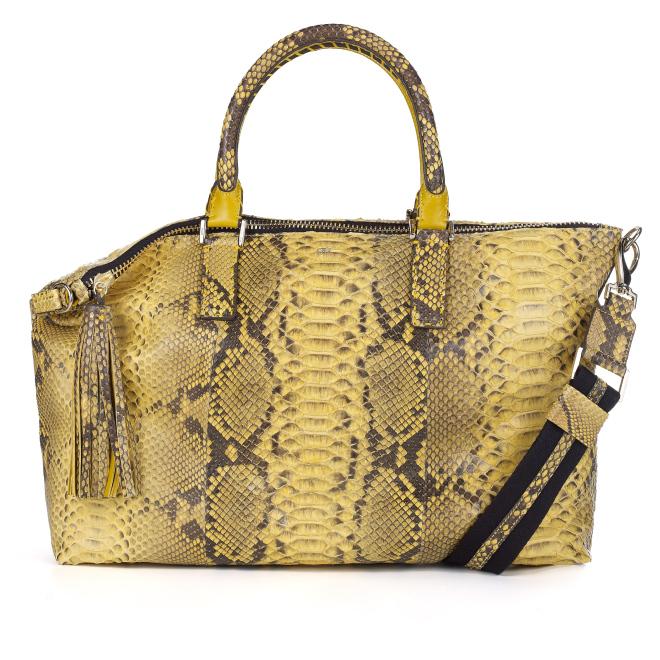 Huxley Tote Python Brown_highres