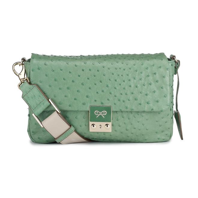 Carker Crossbody Guilloche celadon